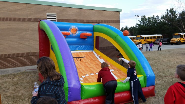 Fayetteville Inflatable  Dual Basketball Game Rental